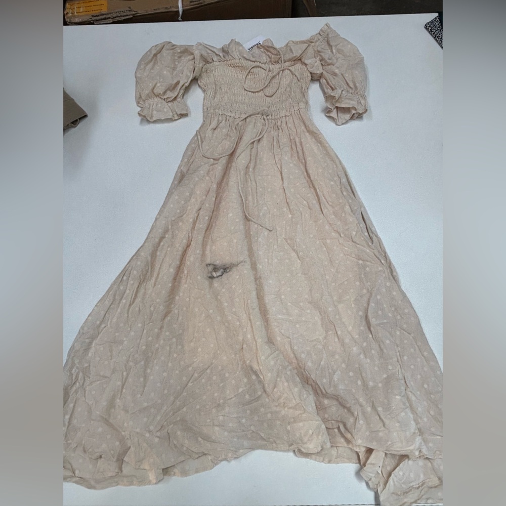 Prairie creamy dress